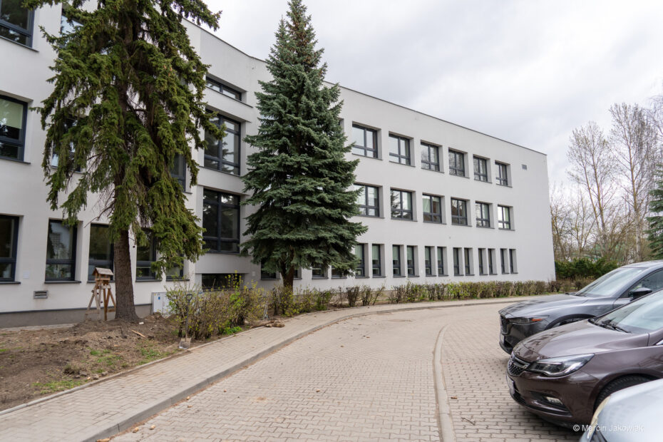 Wyremontowany budynek szkoły