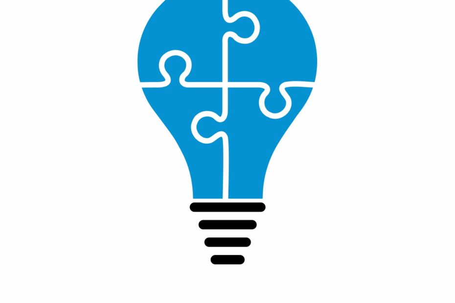 Plakat z żarówką. Kwiecień - Miesiąc Wiedzy o Autyzmie